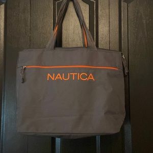 Nautical large tote bag